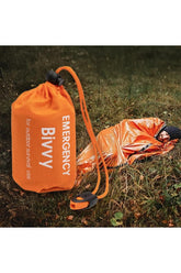 Uyku Tulumu Termal Battaniye Düdük Alarmlı Su Geçirmez Hayatta Kalma Acil Durum